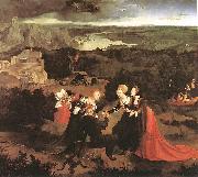 PATENIER, Joachim Temptation of St Anthony ag Spain oil painting artist